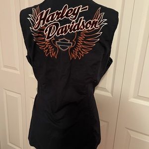 Harley Davidson sleeveless top XL EUC